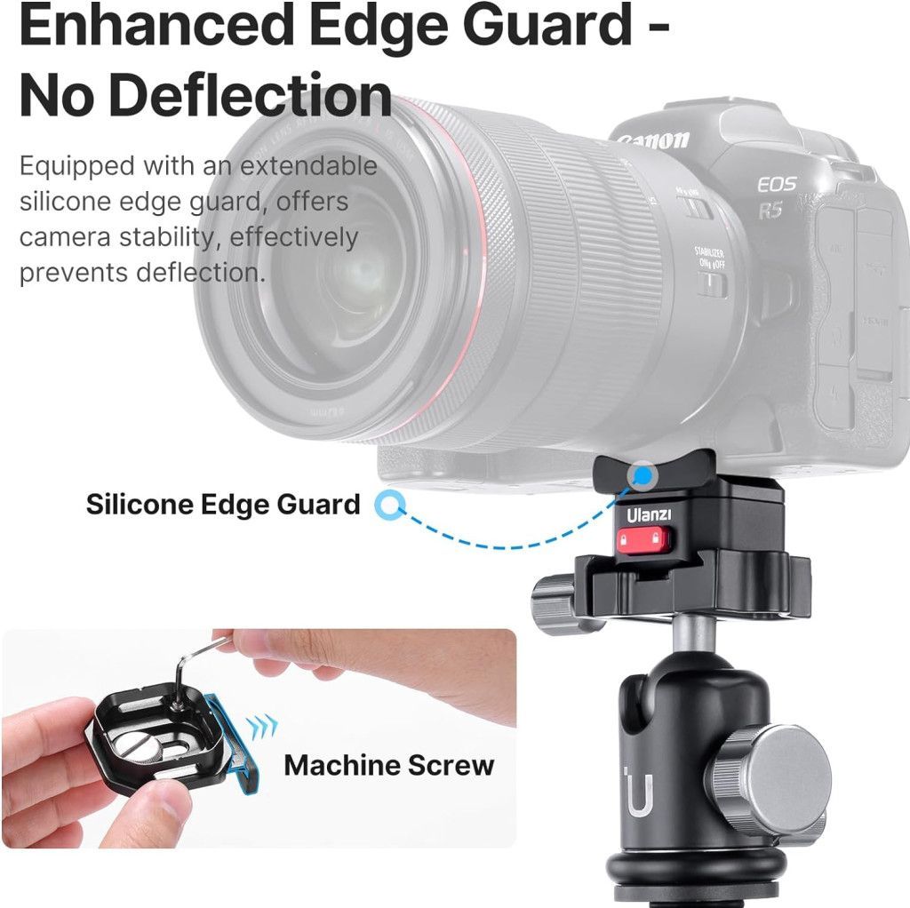 Ulanzi CA28 Claw elfordulás biztos cseretalp, Anti-deflection Plate Ulanzi CA28 Claw elfordulás biztos cseretalp, Anti-deflection Plate
