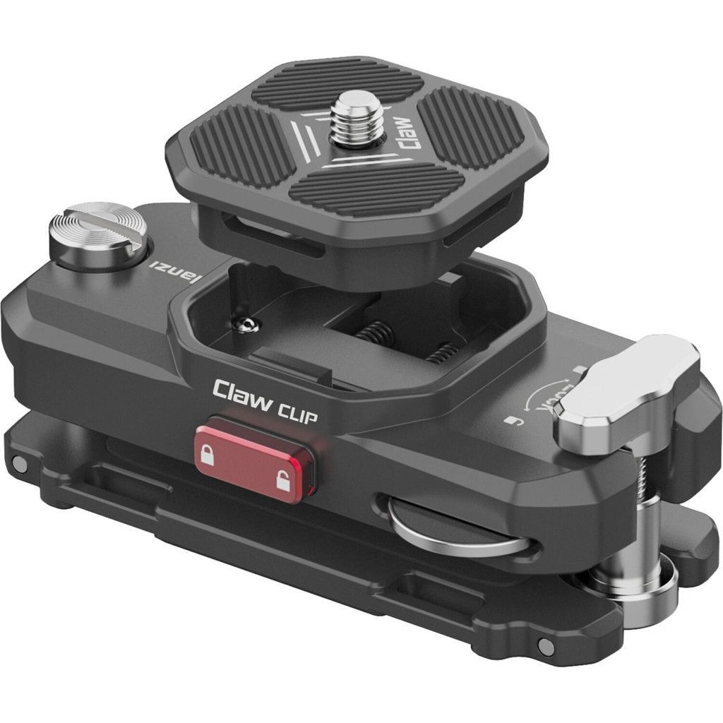 Ulanzi Claw-up gyorscseretalpas fényképezőgép rögzítő rendszer övre és vállpántra Ulanzi Claw-up gyorscseretalpas fényképezőgép rögzítő rendszer övre és vállpántra