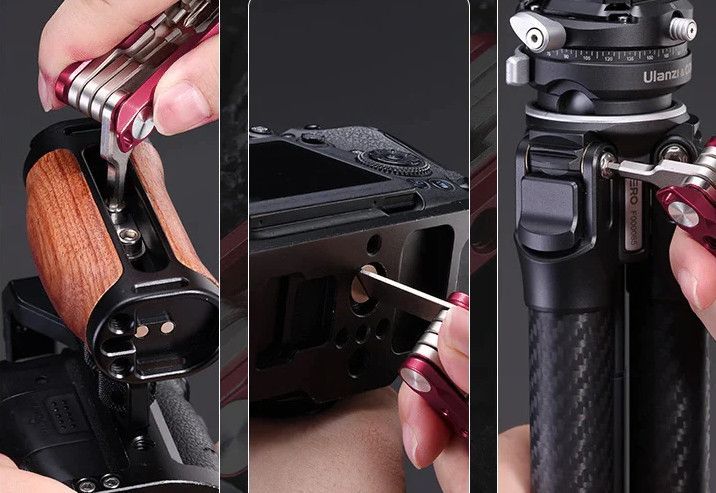 Ulanzi CM029, C035GBB1, multifunkciós összecsukható szerszámkészlet, 9 az 1-ben Ulanzi CM029, C035GBB1, multifunkciós összecsukható szerszámkészlet, 9 az 1-ben