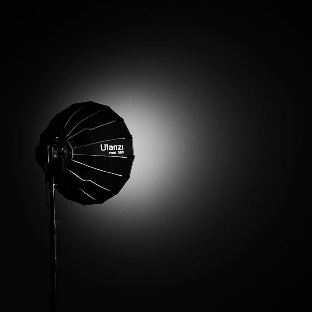 Ulanzi D60 60cm-es nyitható parabola méhsejtráccsal, Mini Bowens csatlakozás Ulanzi D60 60cm-es nyitható parabola méhsejtráccsal, Mini Bowens csatlakozás