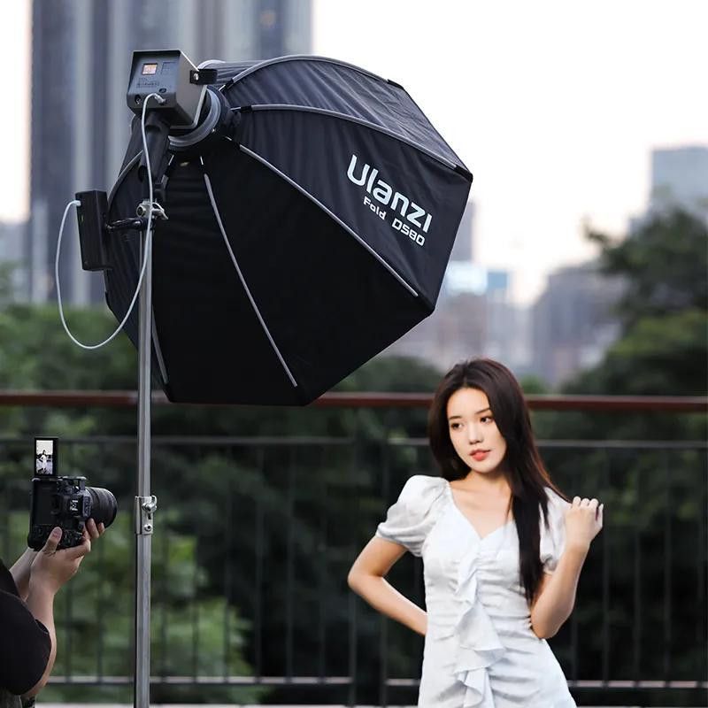 Ulanzi DS80 80cm-es nyitható octobox méhsejtráccsal, Bowens csatlakozás Ulanzi DS80 80cm-es nyitható octobox méhsejtráccsal, Bowens csatlakozás