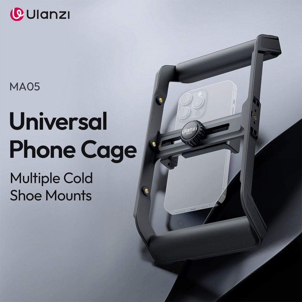 Ulanzi MA05 univerzális telefonkeret rendszer, rig, cage, bluetooth kioldó Ulanzi MA05 univerzális telefonkeret rendszer, rig, cage, bluetooth kioldó