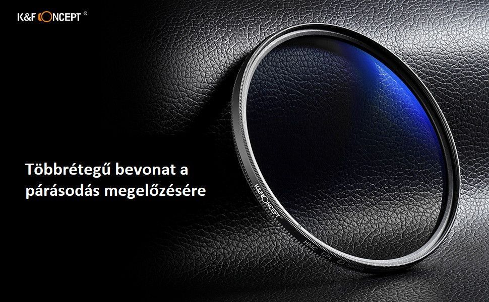 K&F Concept Classic Series CPL cirkuláris polár szűrő, 58 mm