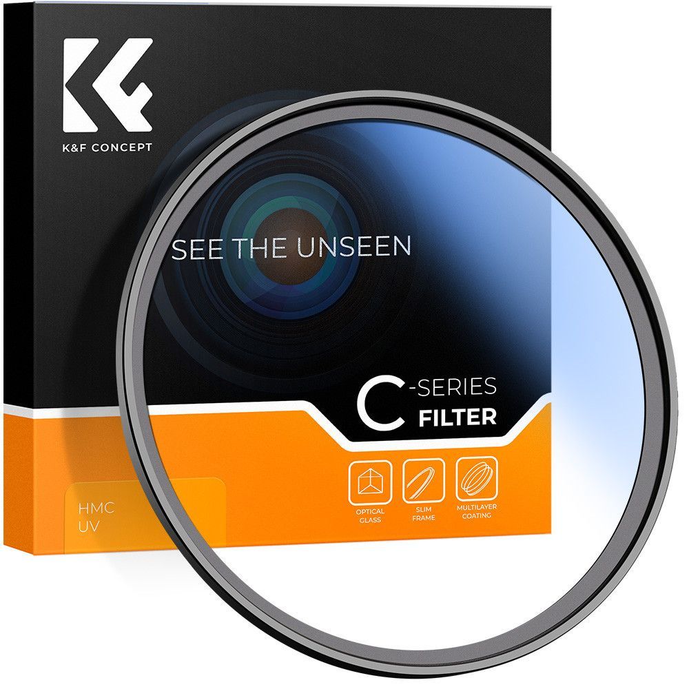 K&F Concept Classic Series multicoated UV szűrő, 62 mm