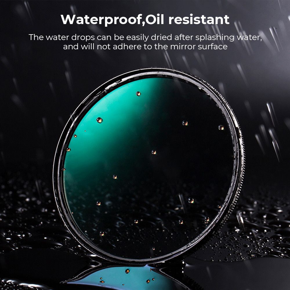 K&F Concept NANO-X series, B270, HD, CPL szűrő, vízlepergető, karcálló, 52mm