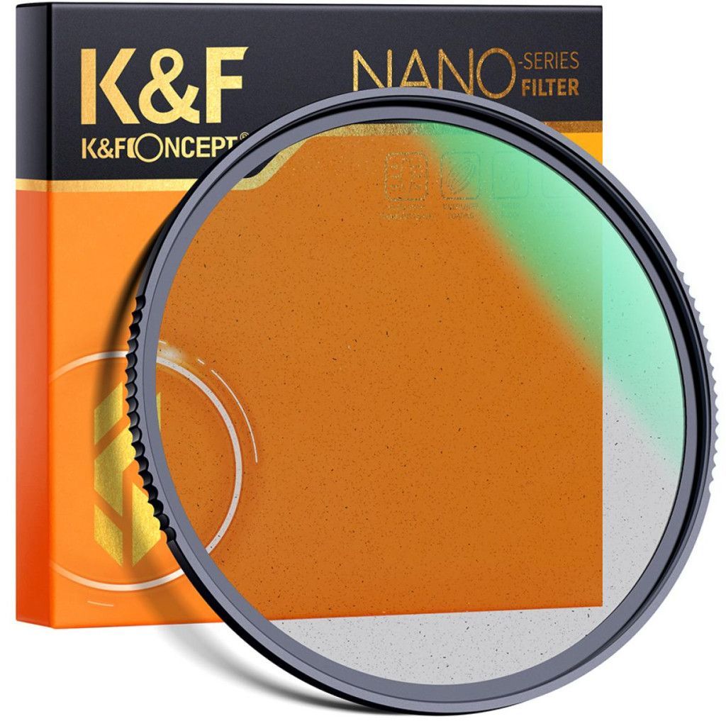 K&F Concept 55MM Nano-X Black Mist lágyító szűrő 1/2, Karcálló -