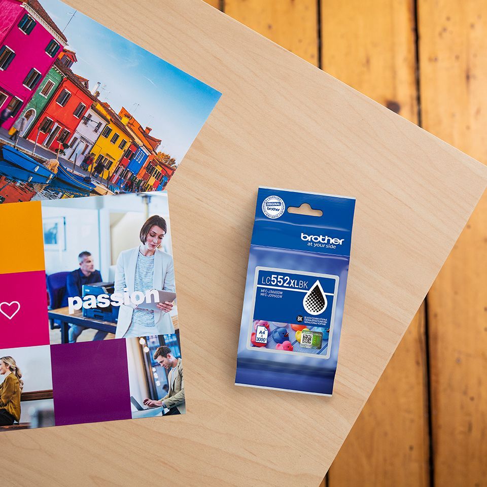 Brother LC552XLBK Black tintapatron