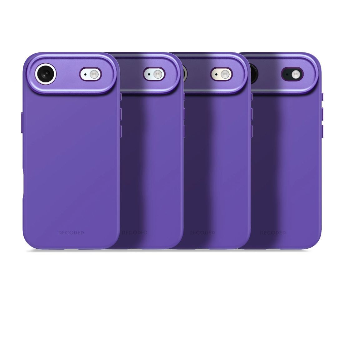 Decoded AntiMicrobial Silicone Backcover for iPhone 17 Air Future Dusk