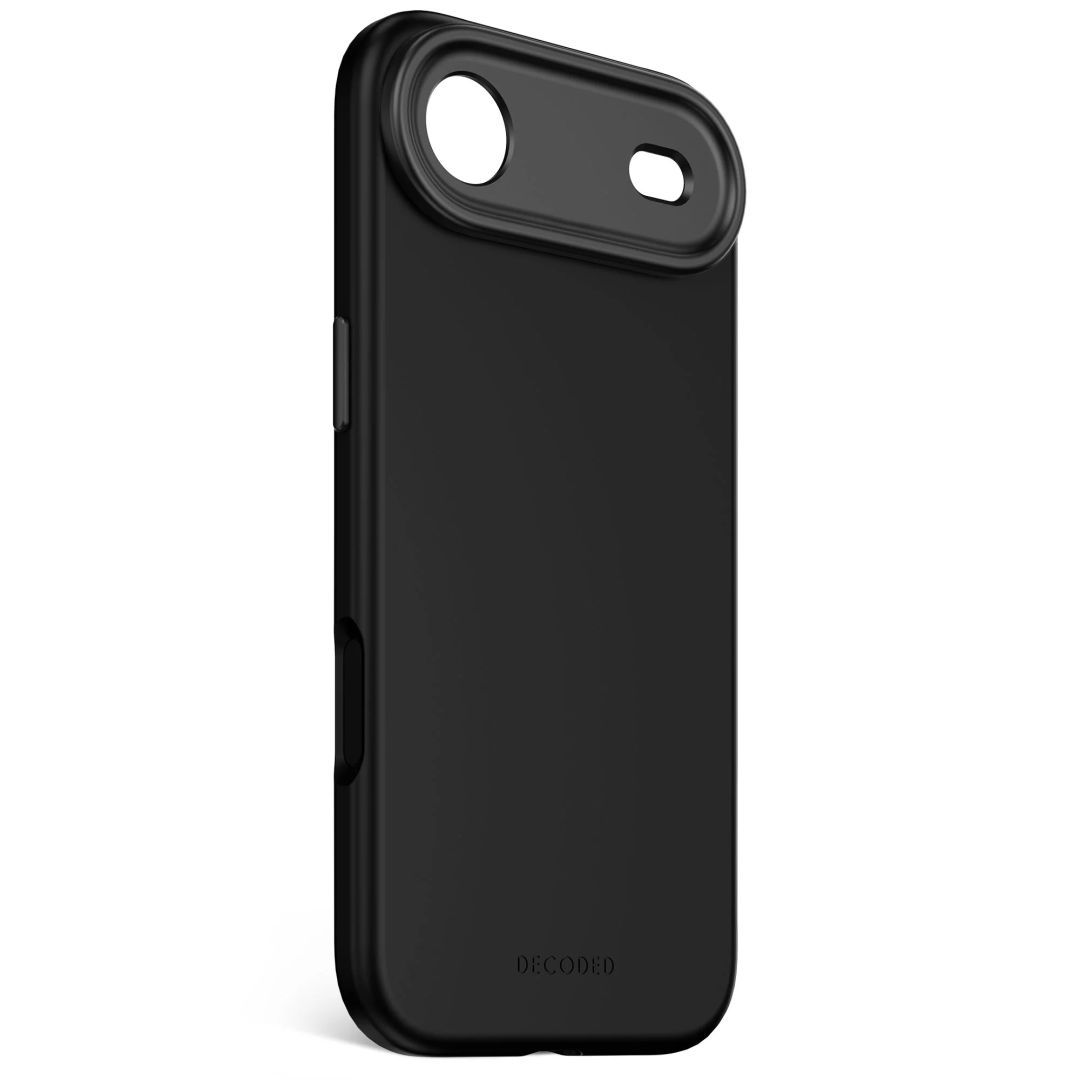 Decoded AntiMicrobial Silicone Backcover for iPhone 17 Air Phantom Black