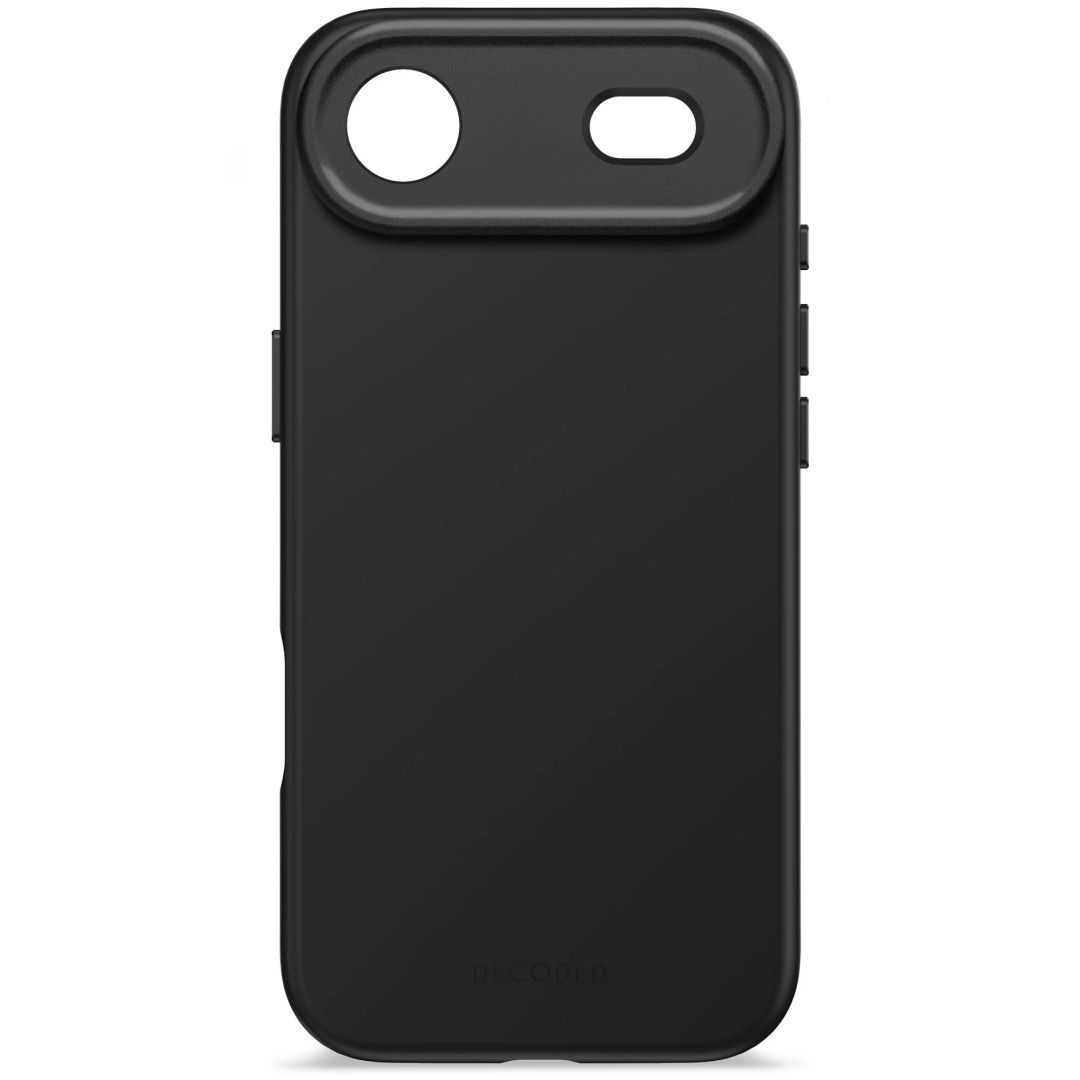 Decoded AntiMicrobial Silicone Backcover for iPhone 17 Air Phantom Black