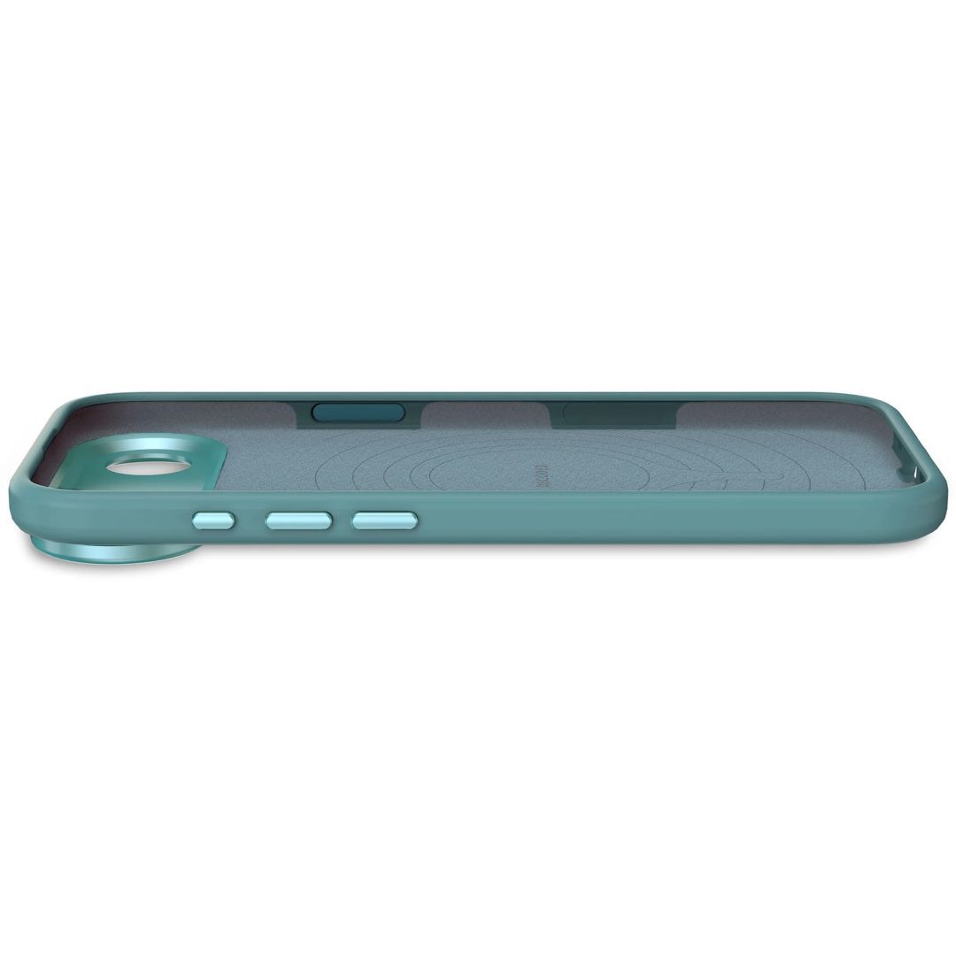 Decoded AntiMicrobial Silicone Backcover for iPhone 17 Air Retro Blue