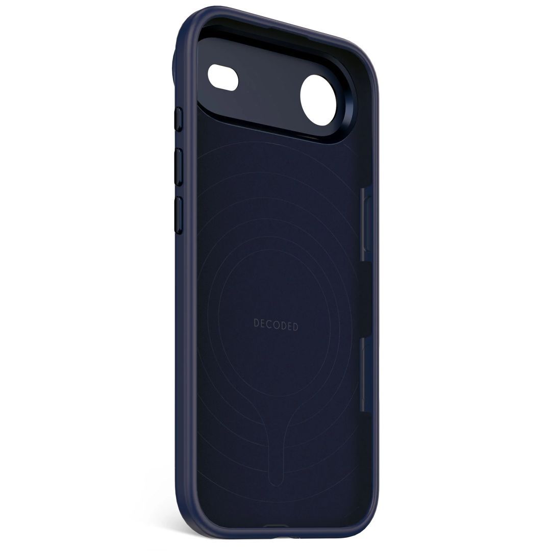 Decoded AntiMicrobial Silicone Backcover for iPhone 17 Air True Navy