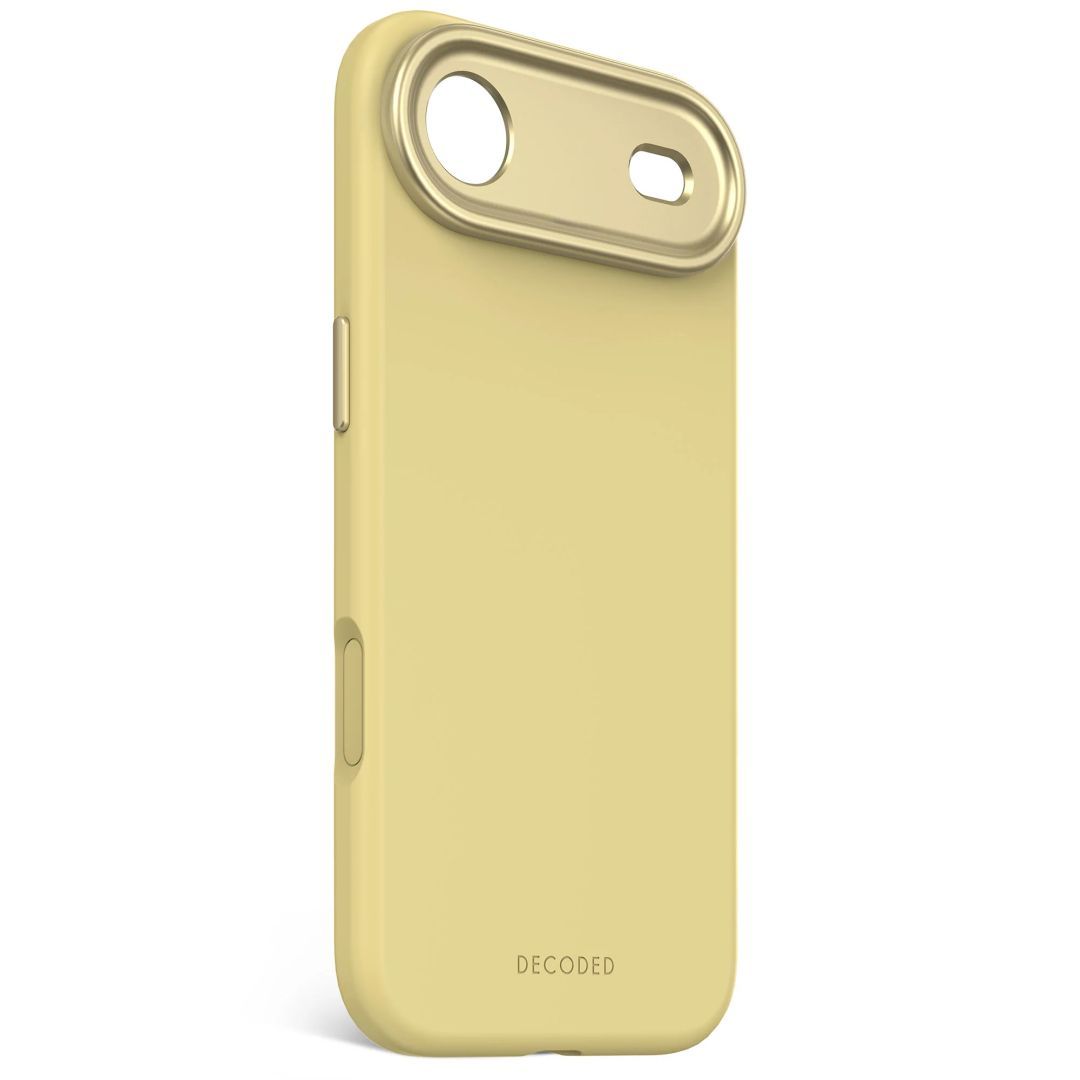 Decoded AntiMicrobial Silicone Backcover for iPhone 17 Air Yuma Yellow