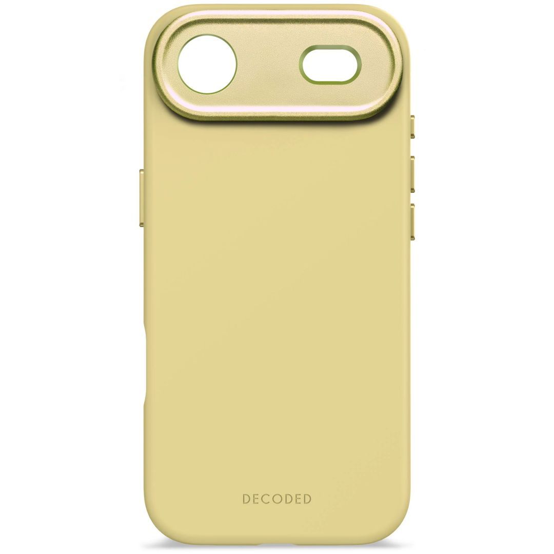 Decoded AntiMicrobial Silicone Backcover for iPhone 17 Air Yuma Yellow