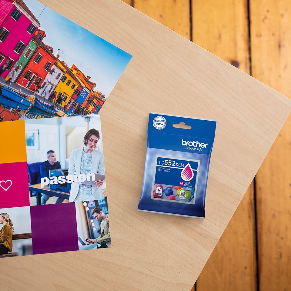 Brother LC552XLM Magenta tintapatron Brother LC552XLM Magenta tintapatron