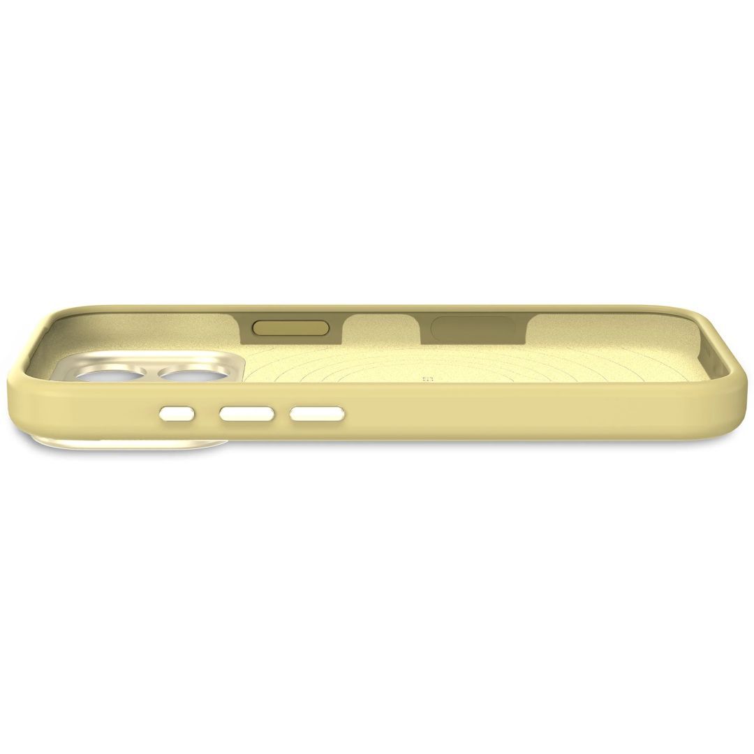 Decoded AntiMicrobial Silicone Backcover for iPhone 17 Pro Yuma Yellow