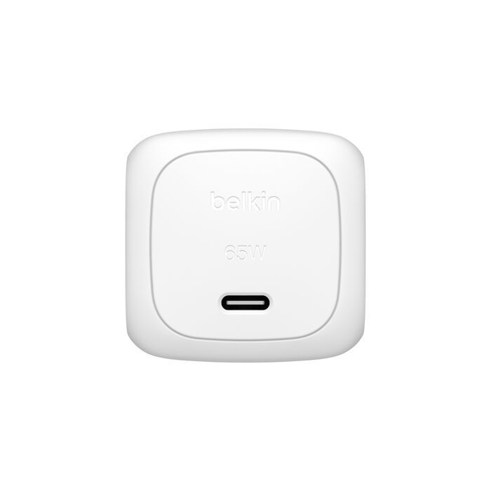 Belkin WCA011KQWH BoostCharge Compact USB-C Wall Charger 65W White