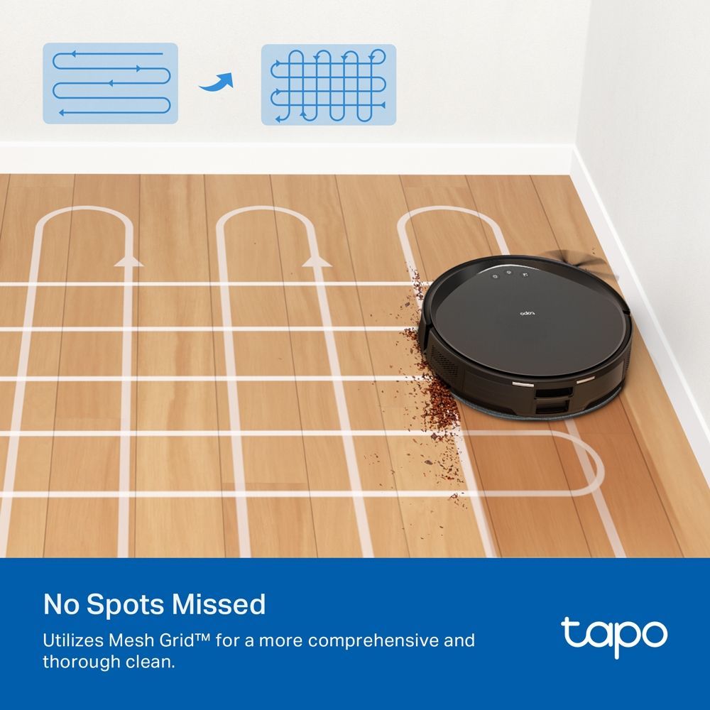 TP-Link Tapo RV20 Max 5300Pa Suction MagSlim LiDAR Navigation Robot Vacuum
