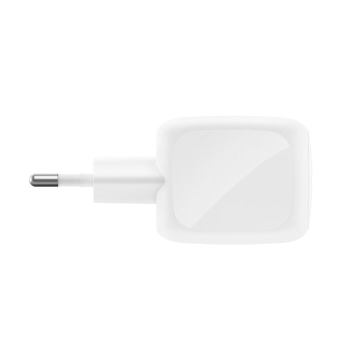 Belkin BoostCharge Pro 2-Port USB-C 50W Adapter White