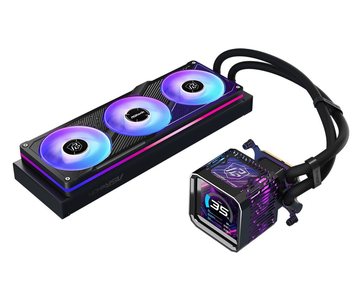 ASRock Phantom Gaming 360 LCD CPU Cooler