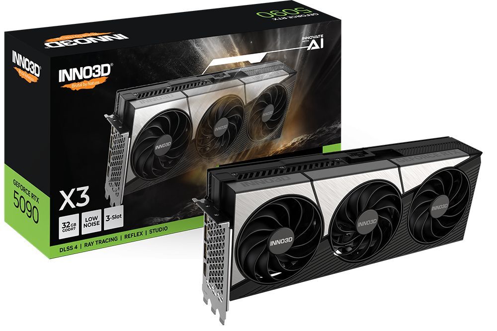 Inno3D GeForce RTX5090 32GB GDDR7 X3 Inno3D GeForce RTX5090 32GB GDDR7 X3