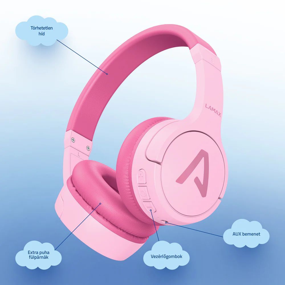 Lamax BaseKid1 Bluetooth Headset Pink Lamax BaseKid1 Bluetooth Headset Pink