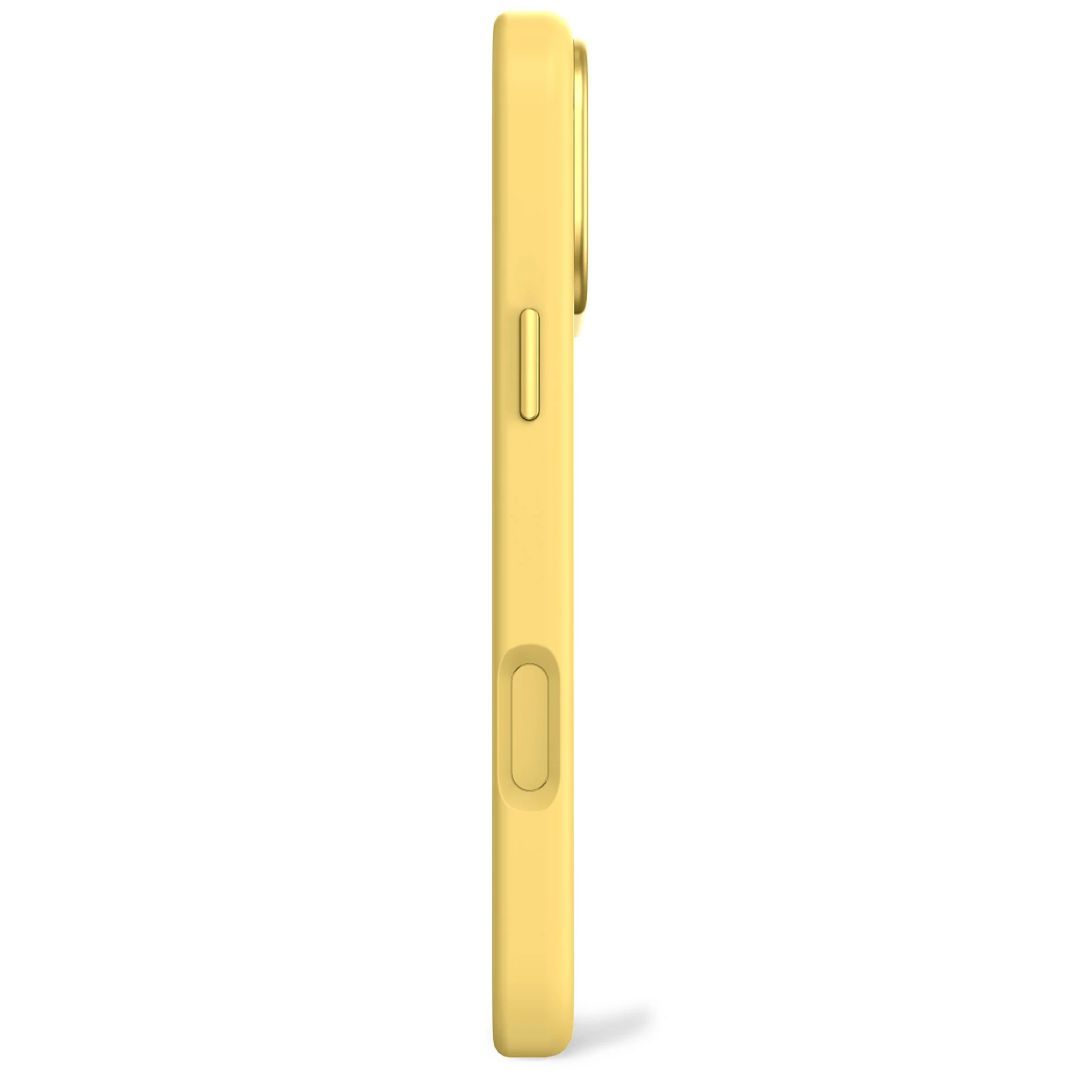 Decoded AntiMicrobial Silicone Backcover for iPhone 17 Pro Max Yuma Yellow
