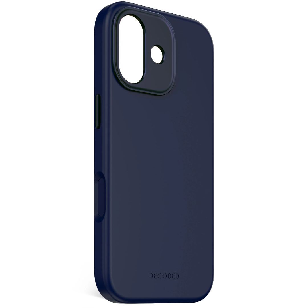 Decoded AntiMicrobial Silicone Backcover for iPhone 17 True Navy