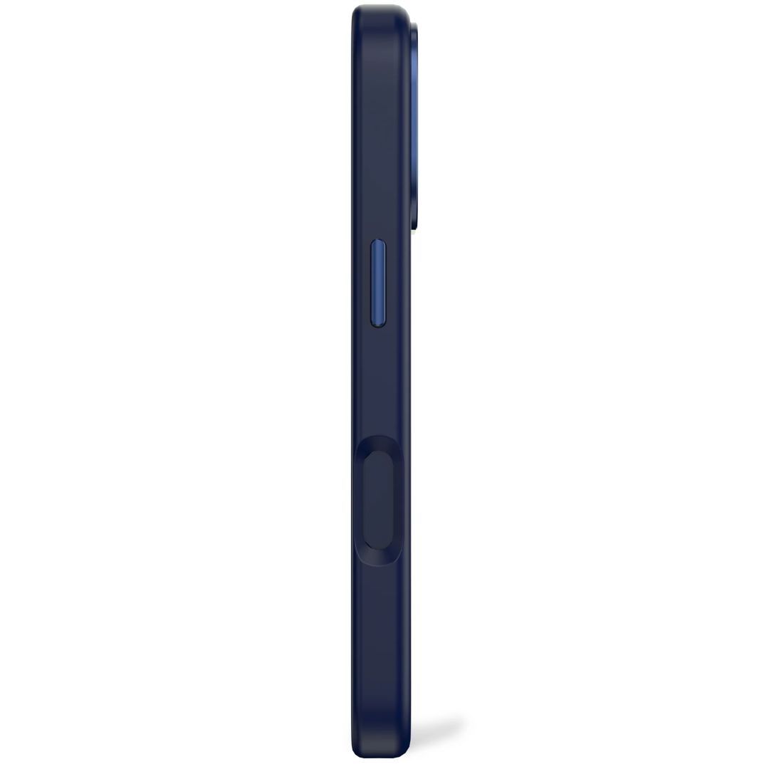 Decoded AntiMicrobial Silicone Backcover for iPhone 17 True Navy