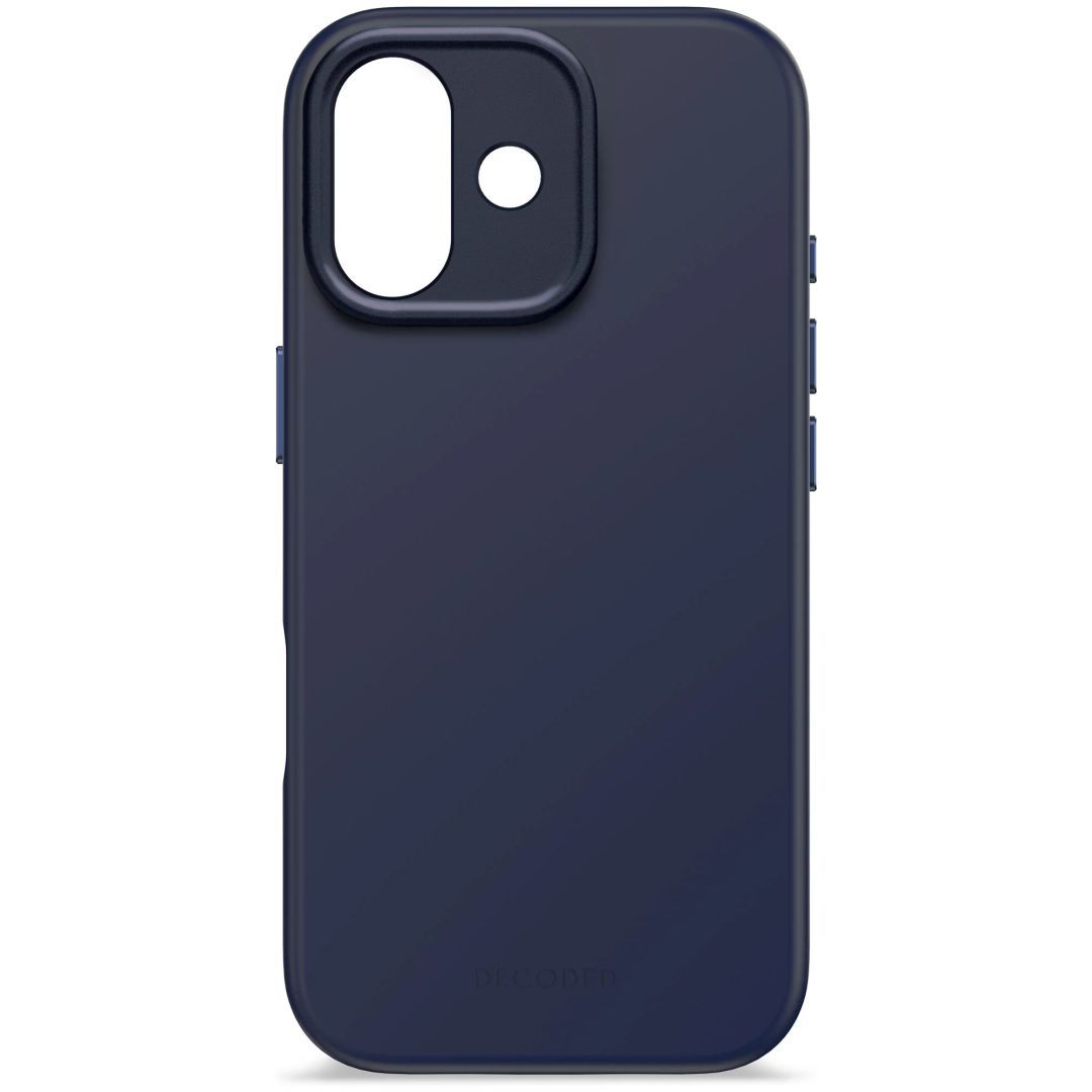 Decoded AntiMicrobial Silicone Backcover for iPhone 17 True Navy