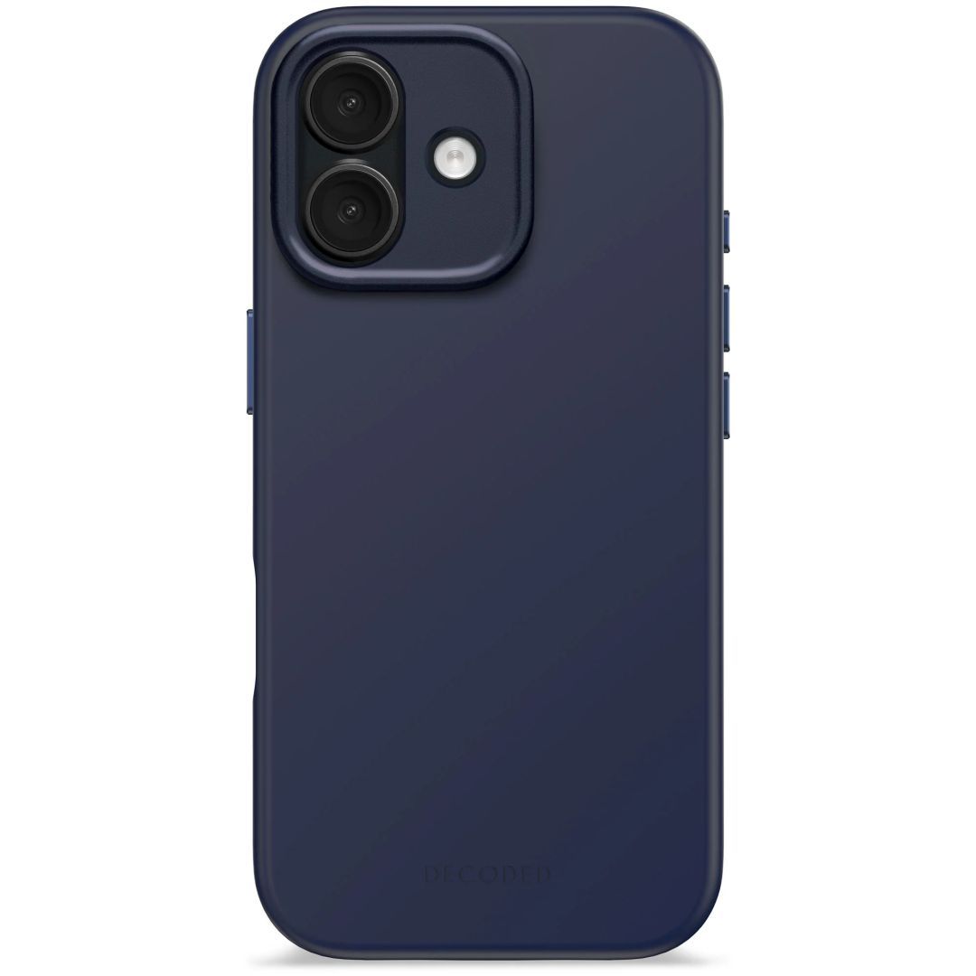 Decoded AntiMicrobial Silicone Backcover for iPhone 17 True Navy