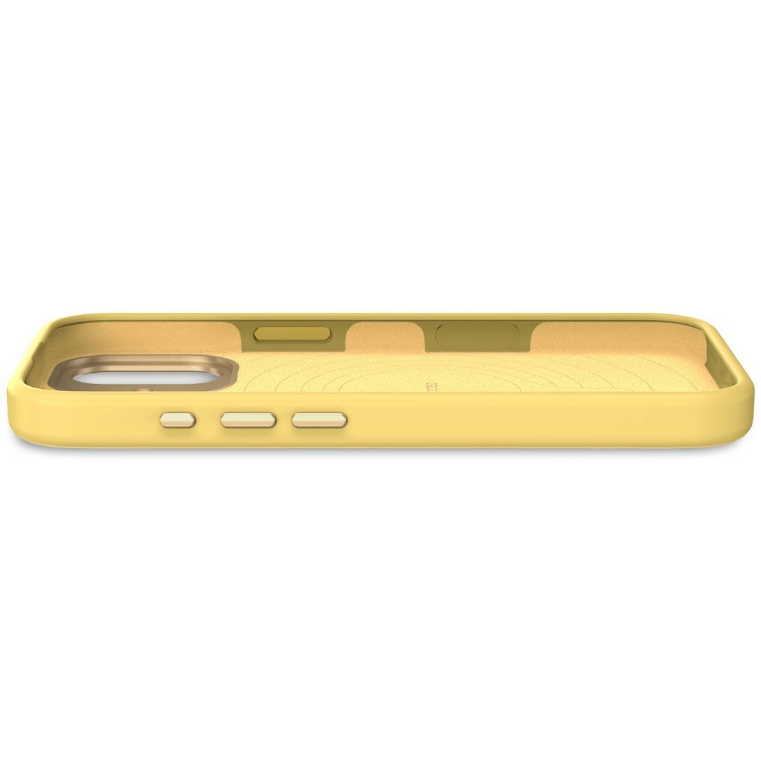 Decoded AntiMicrobial Silicone Backcover for iPhone 17 Yuma Yellow