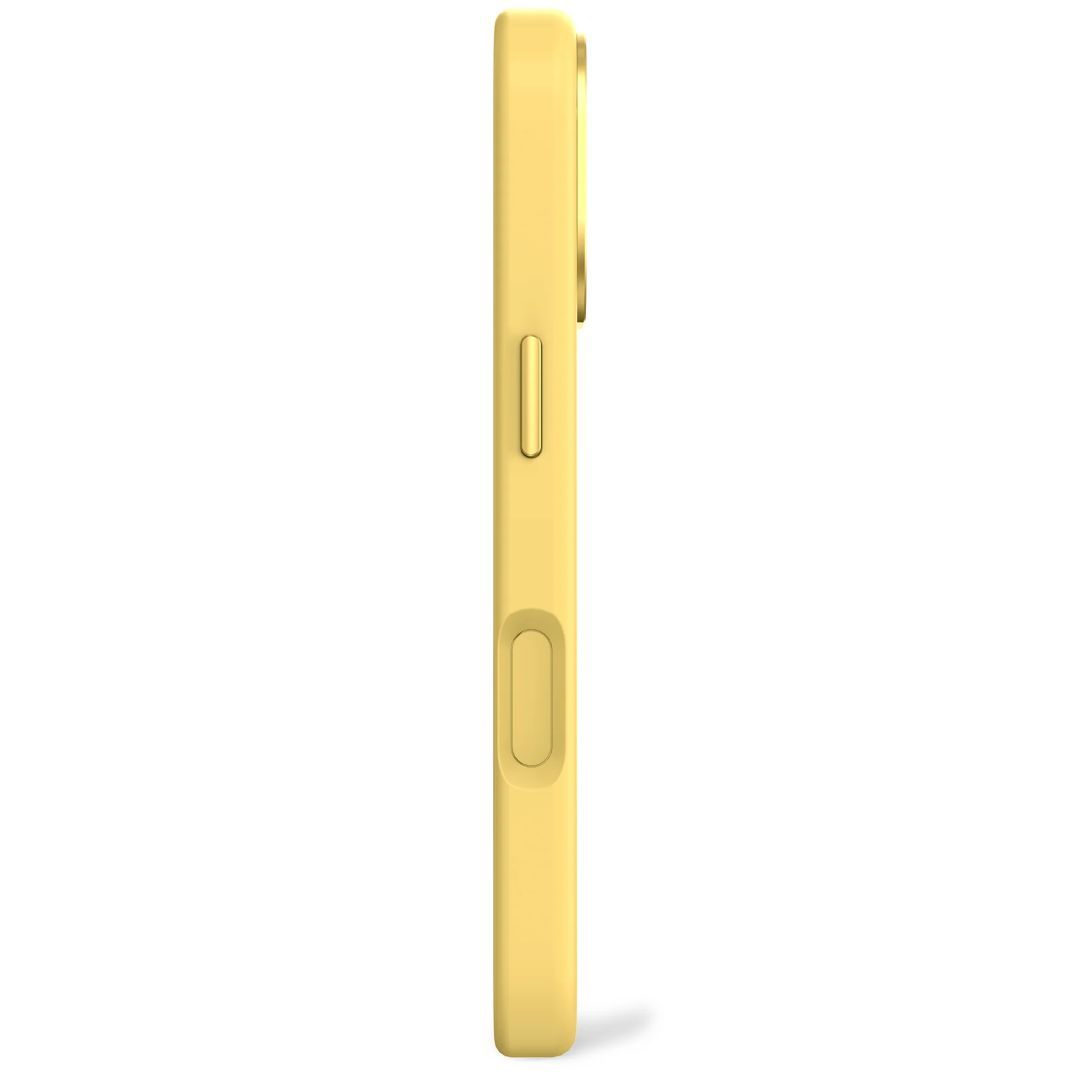 Decoded AntiMicrobial Silicone Backcover for iPhone 17 Yuma Yellow