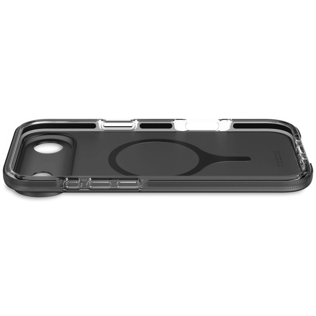 Decoded DropTec Transparent Backcover for iPhone 17 Air Black