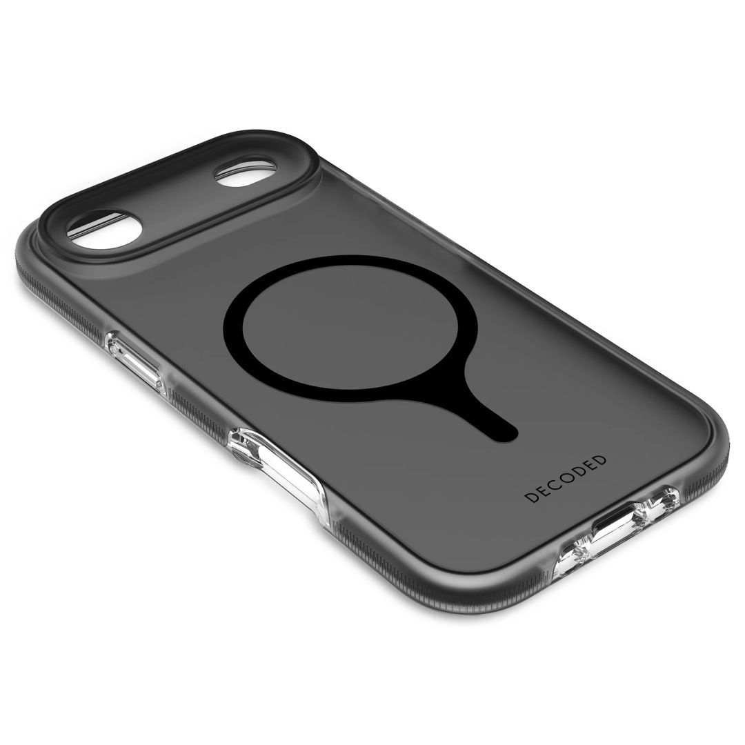 Decoded DropTec Transparent Backcover for iPhone 17 Air Black