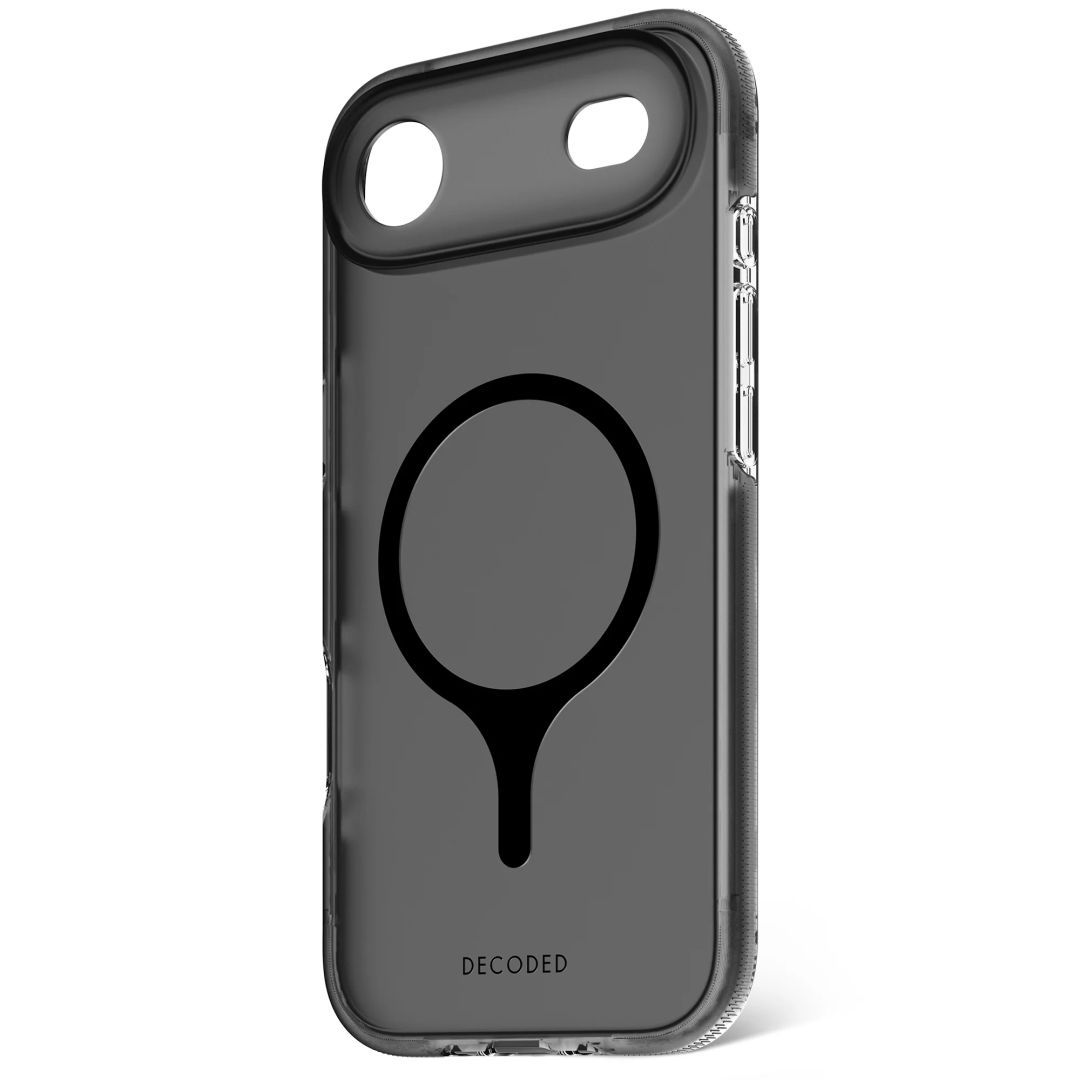 Decoded DropTec Transparent Backcover for iPhone 17 Air Black