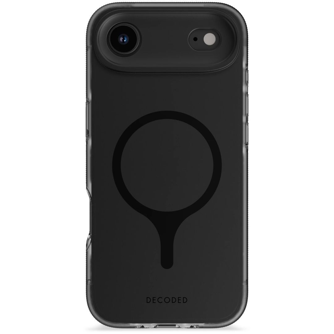Decoded DropTec Transparent Backcover for iPhone 17 Air Black