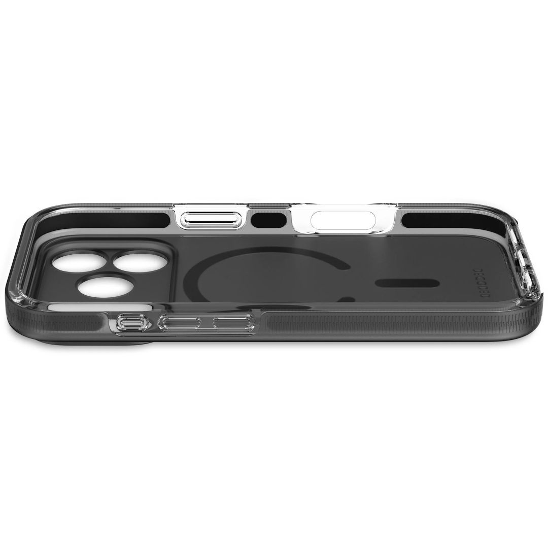 Decoded DropTec Transparent Backcover for iPhone 17 Pro Black