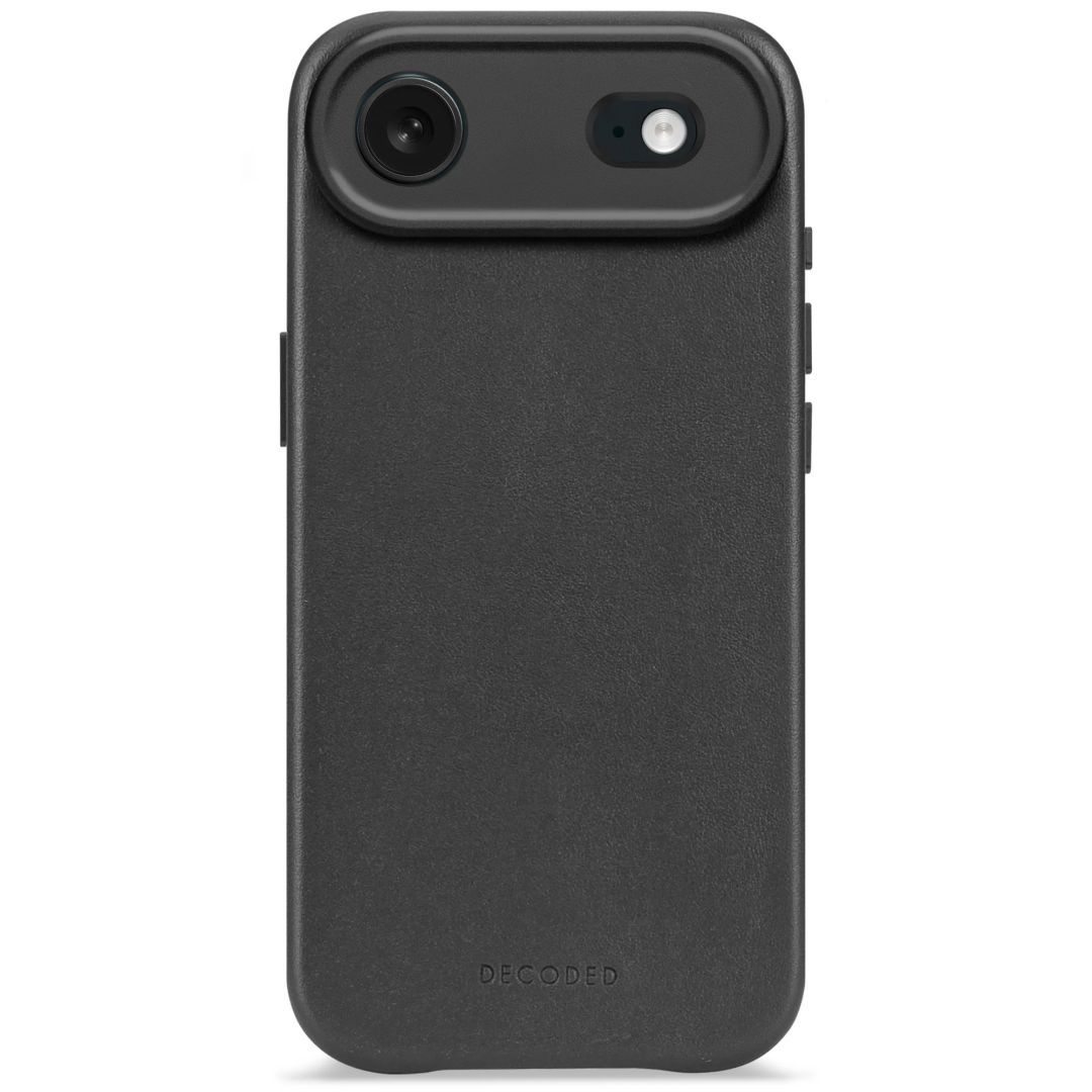 Decoded Leather Backcover for iPhone 17 Air Black