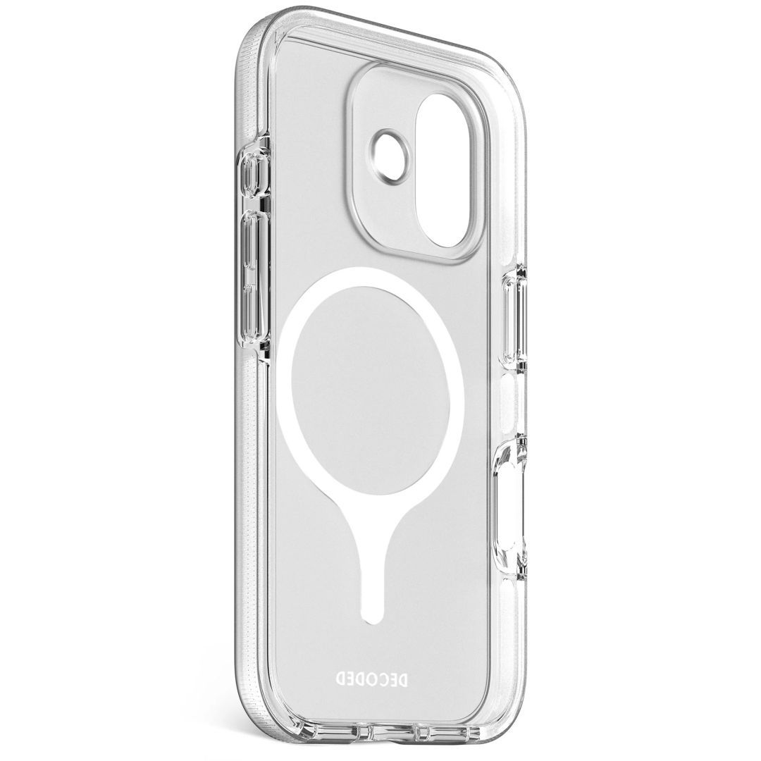 Decoded DropTec Transparent Backcover for iPhone 17 White