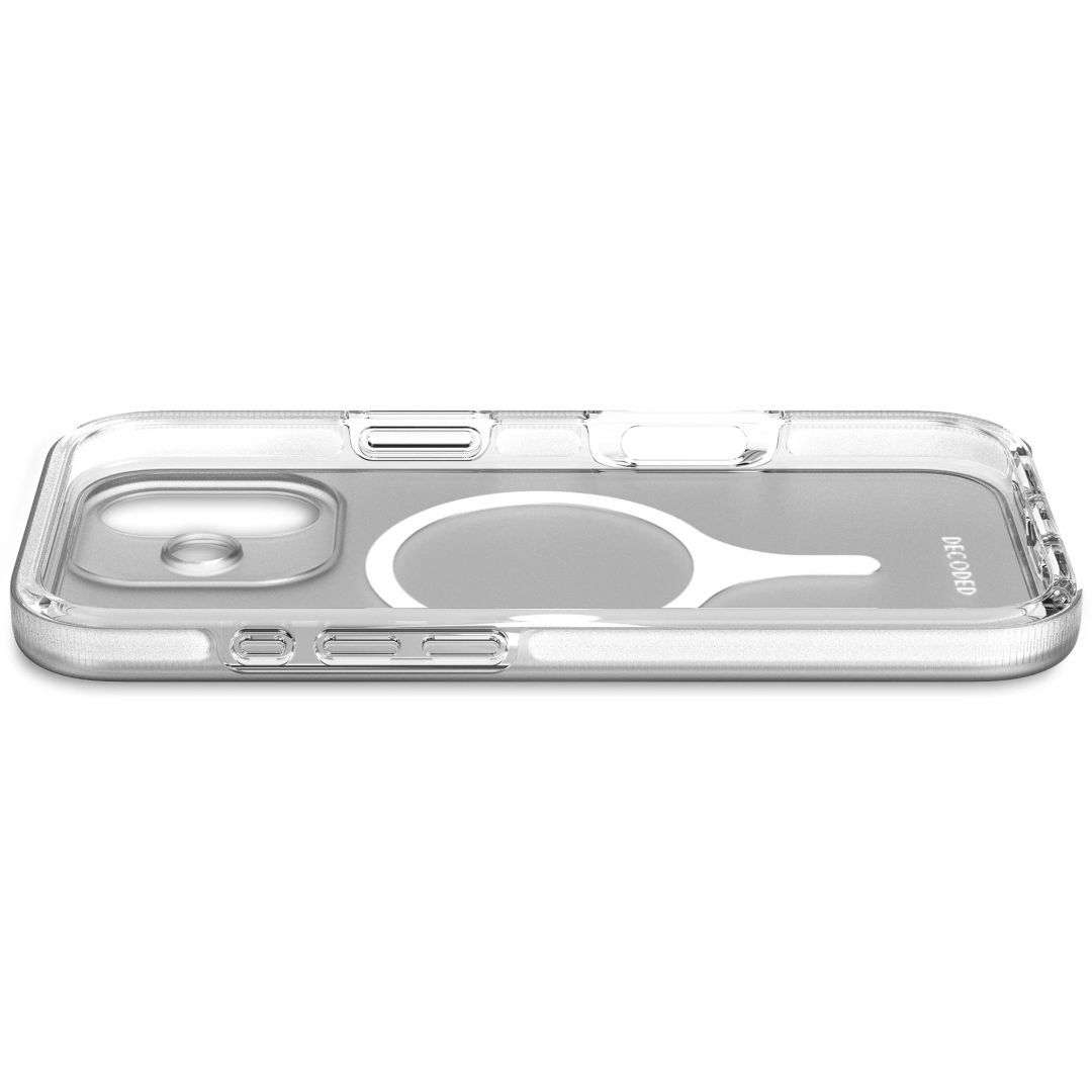 Decoded DropTec Transparent Backcover for iPhone 17 White