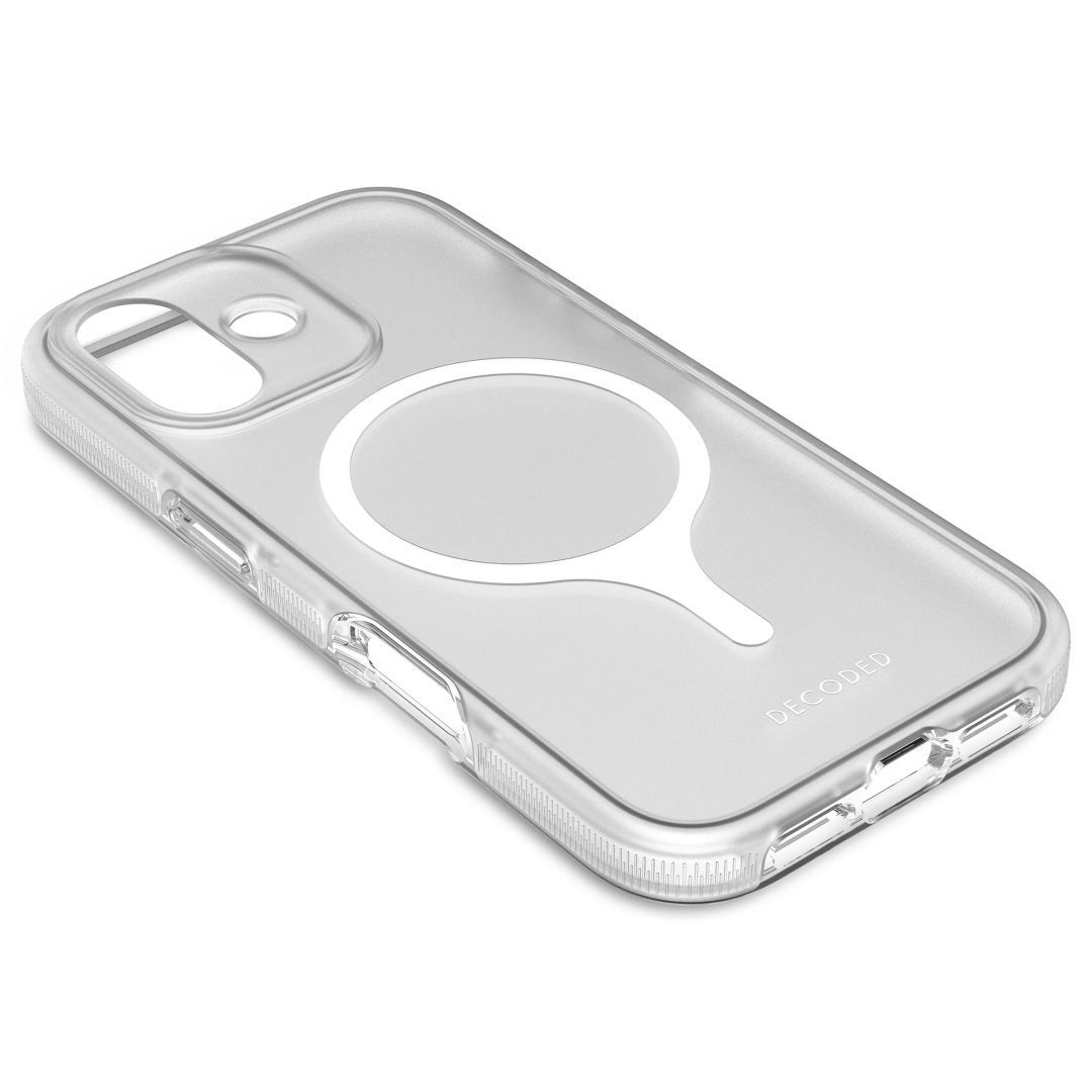 Decoded DropTec Transparent Backcover for iPhone 17 White