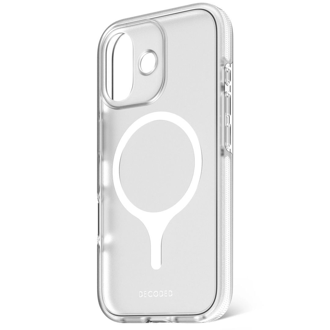 Decoded DropTec Transparent Backcover for iPhone 17 White