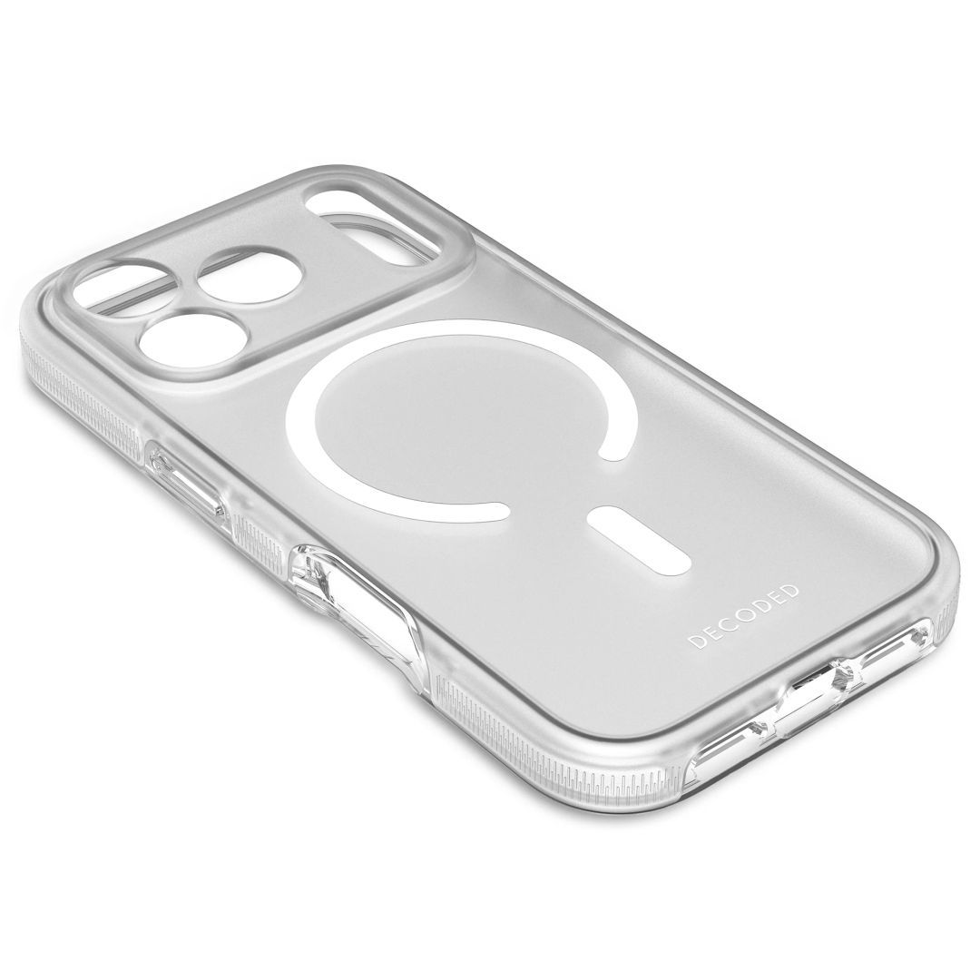 Decoded DropTec Transparent Backcover for iPhone 17 Pro White