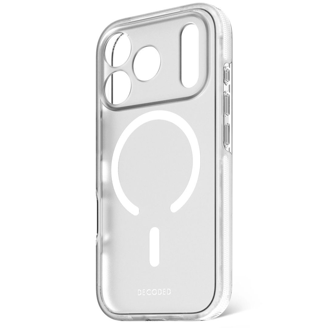 Decoded DropTec Transparent Backcover for iPhone 17 Pro White