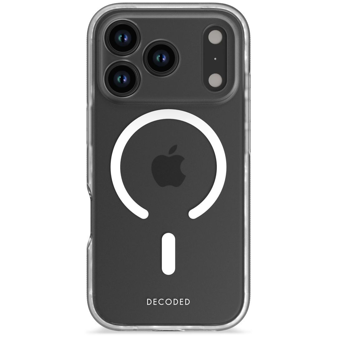 Decoded DropTec Transparent Backcover for iPhone 17 Pro White