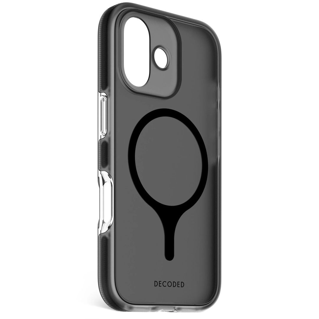 Decoded DropTec Transparent Backcover for iPhone 17 Black