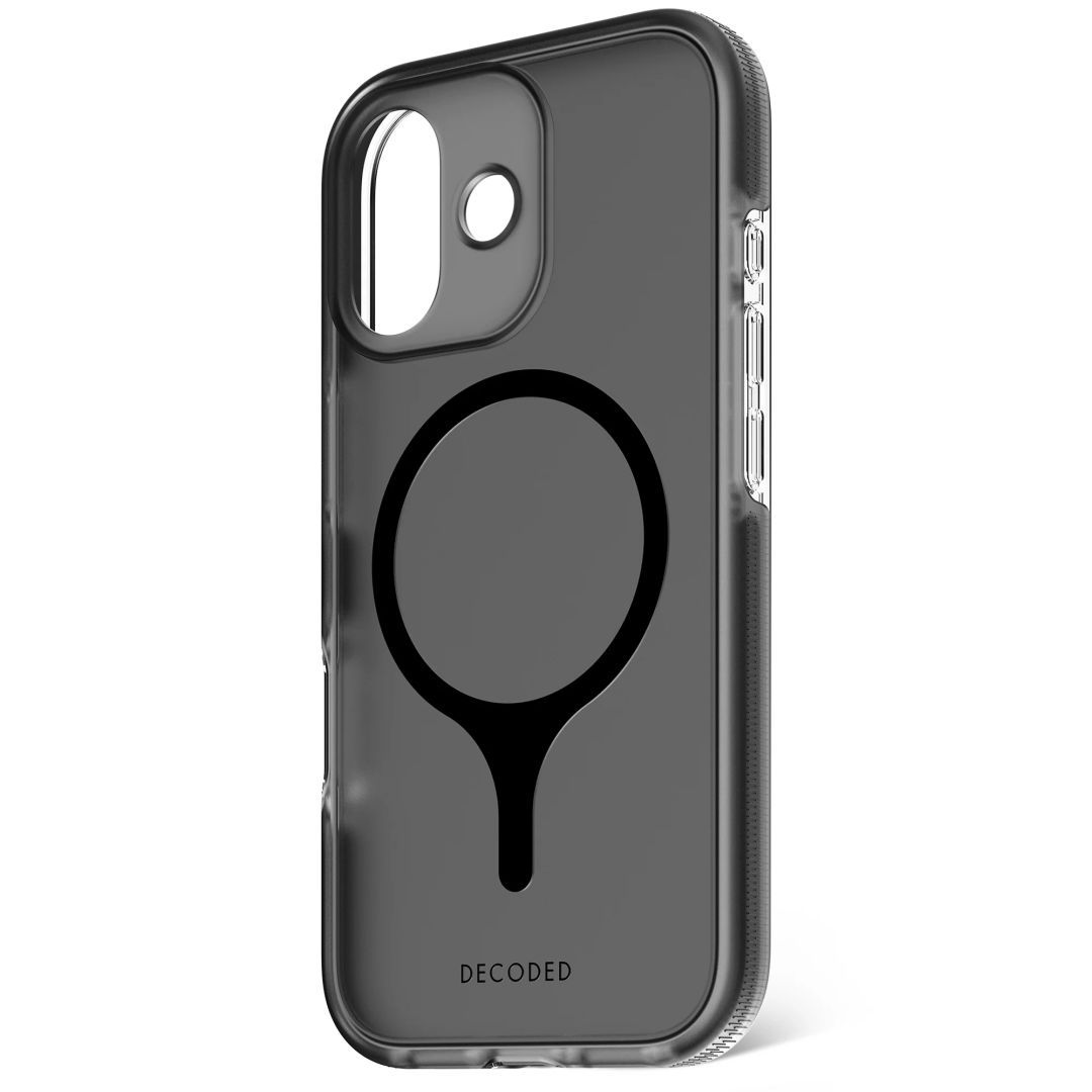 Decoded DropTec Transparent Backcover for iPhone 17 Black
