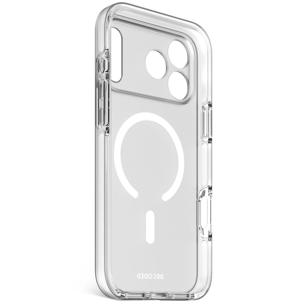 Decoded DropTec Transparent Backcover for iPhone 17 Pro Max White
