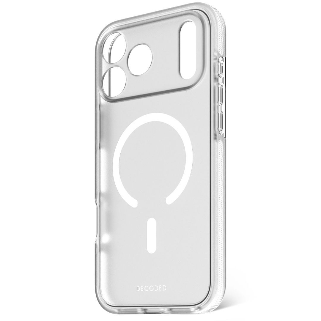 Decoded DropTec Transparent Backcover for iPhone 17 Pro Max White